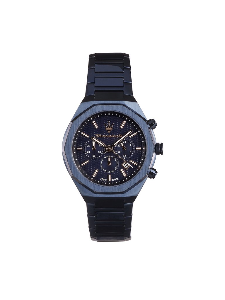 Men's Blue Solar Edition Dress Watch - Blue