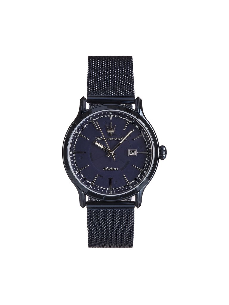 R8853149001 Men's Blue Solar Edition Dress Watch - Blue