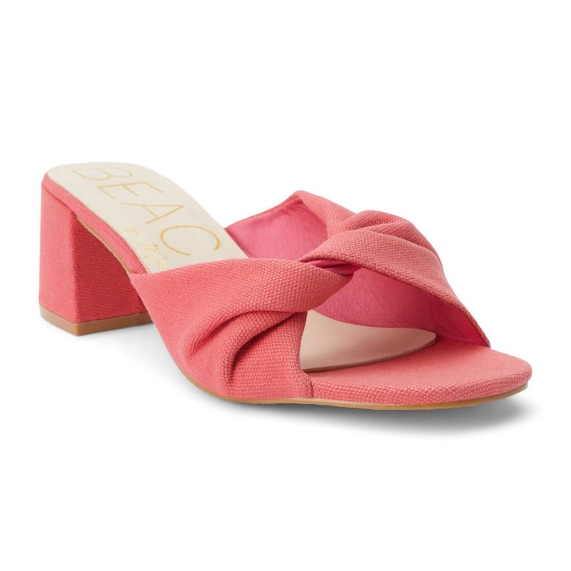 Shop Matisse Juno Heeled Sandal In Pink