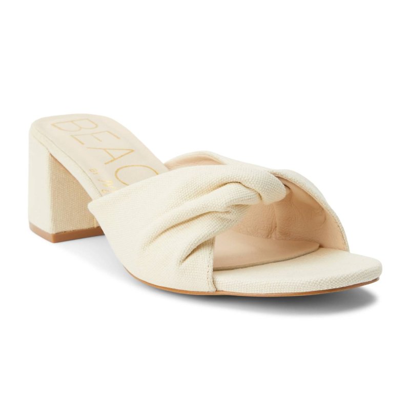 Shop Matisse Juno Heeled Sandal In White