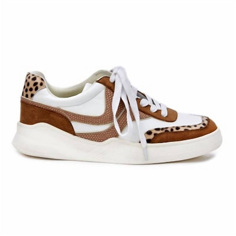 Matisse Synthetic Leather Sneaker In White