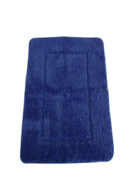 Mayfair Cashmere Touch Ultimate Microfiber Bath Mat (Royal) (19.6 x 31.4in) - Royal