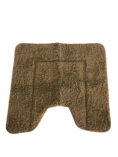 MayFair Mayfair Cashmere Touch Ultimate Microfiber Pedestal Mat (Natural) (19.6 x 19.6in) product