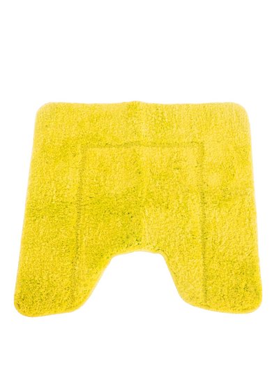 MayFair Mayfair Cashmere Touch Ultimate Microfiber Pedestal Mat (Yellow) (19.6 x 19.6in) product