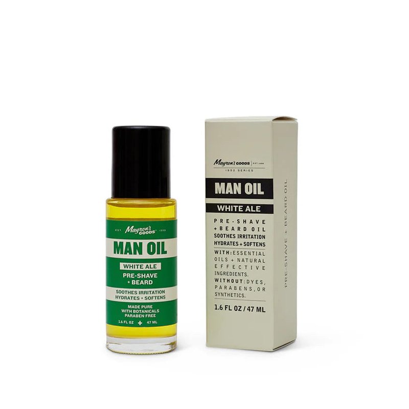 Shop Mayron’s Goods And Supply Man Oil: White Ale