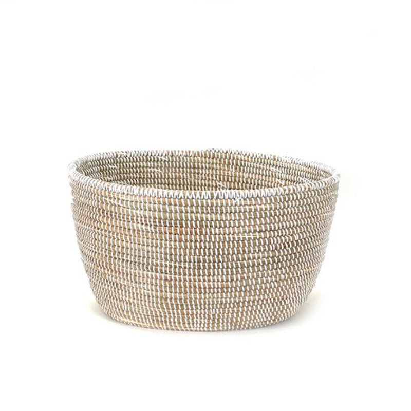Shop Mbare Ltd White Oval Basket