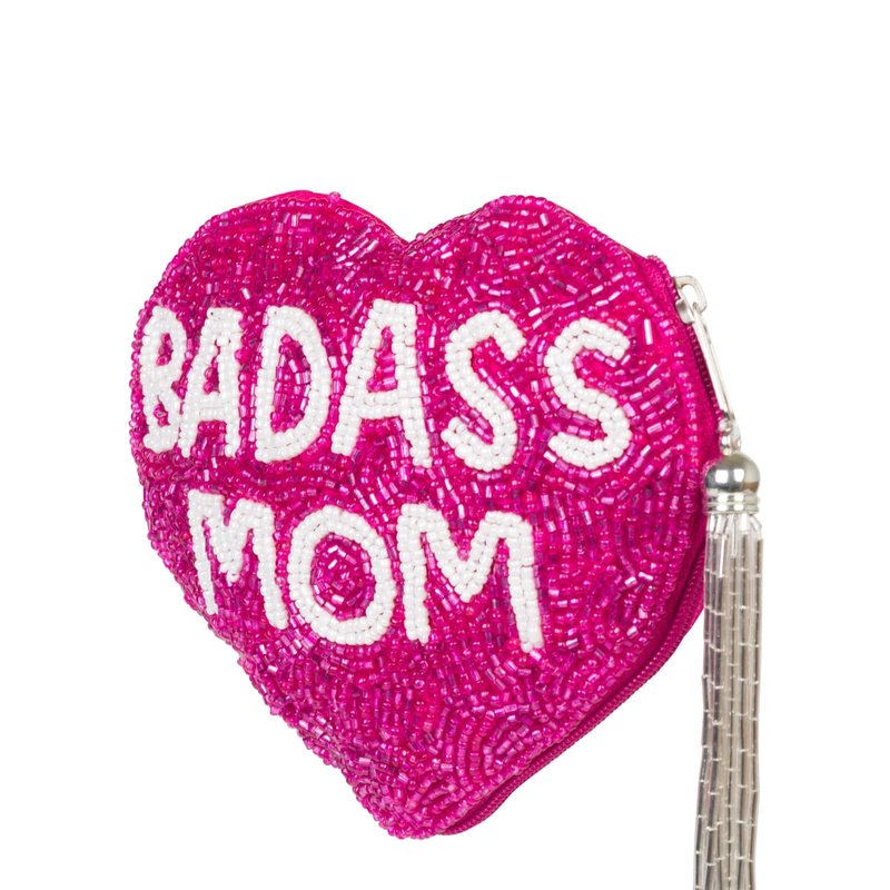 Shop Meghan Fabulous Hot Mom Coin Purse In Pink