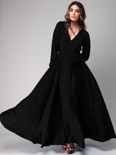 Meghan Fabulous LilyPad Maxi Dress - Black product