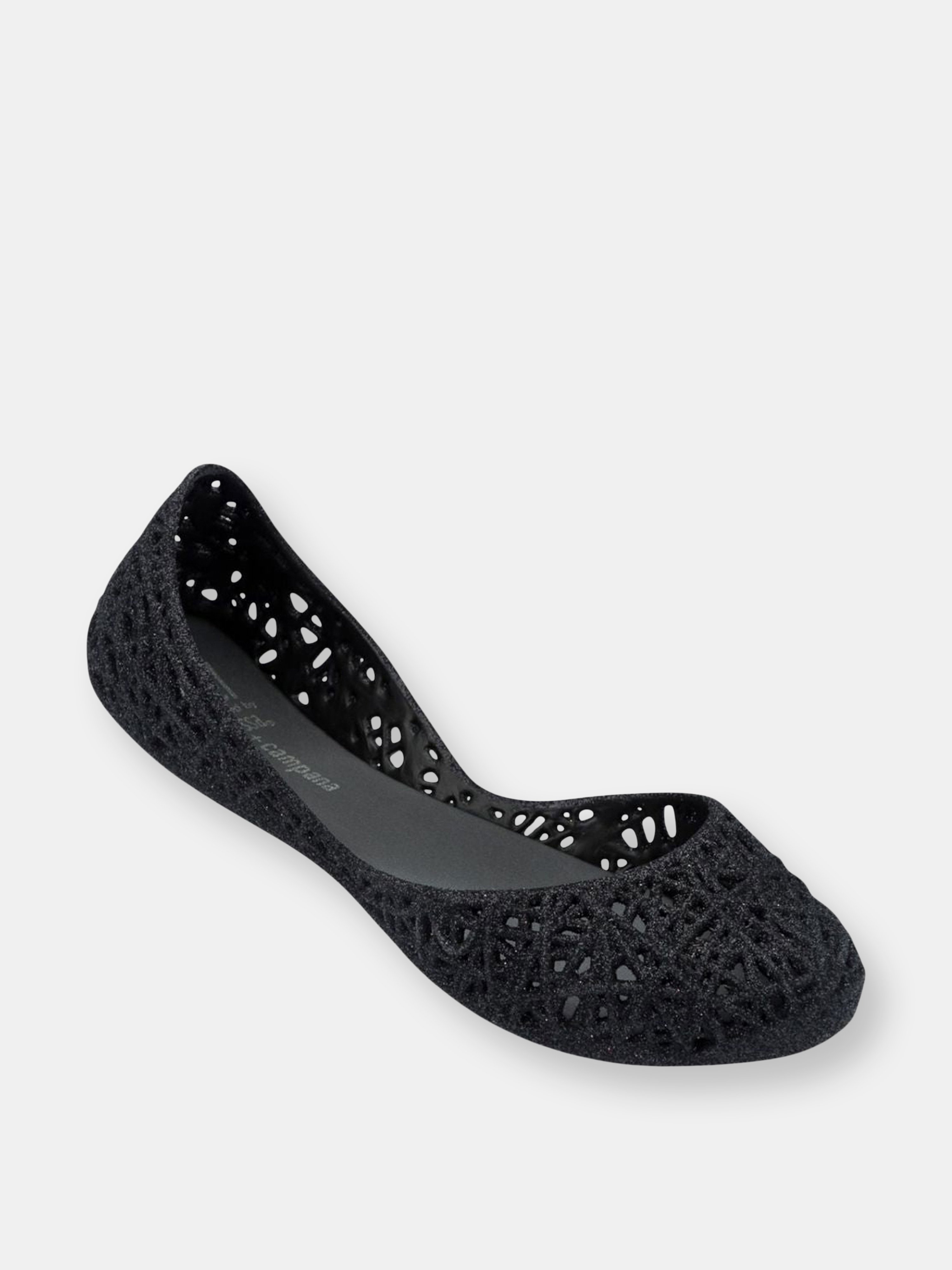 Melissa Campana Papel Shoes In Black