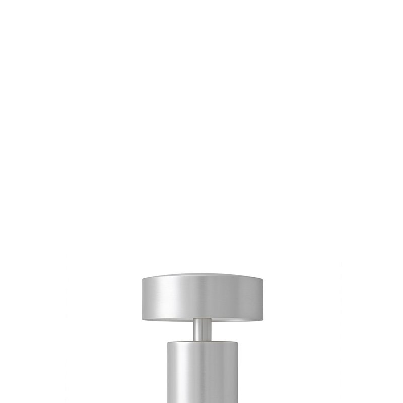 Audo Copenhagen Column Led Table Lamp, Portable In Grey