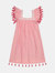 Sandrine Women's Reversible Tassel Dress Stripe