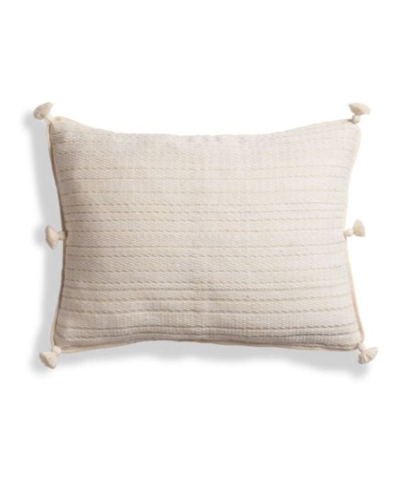 Mercado Global Lumbar Accent Pillow Cover In Brown