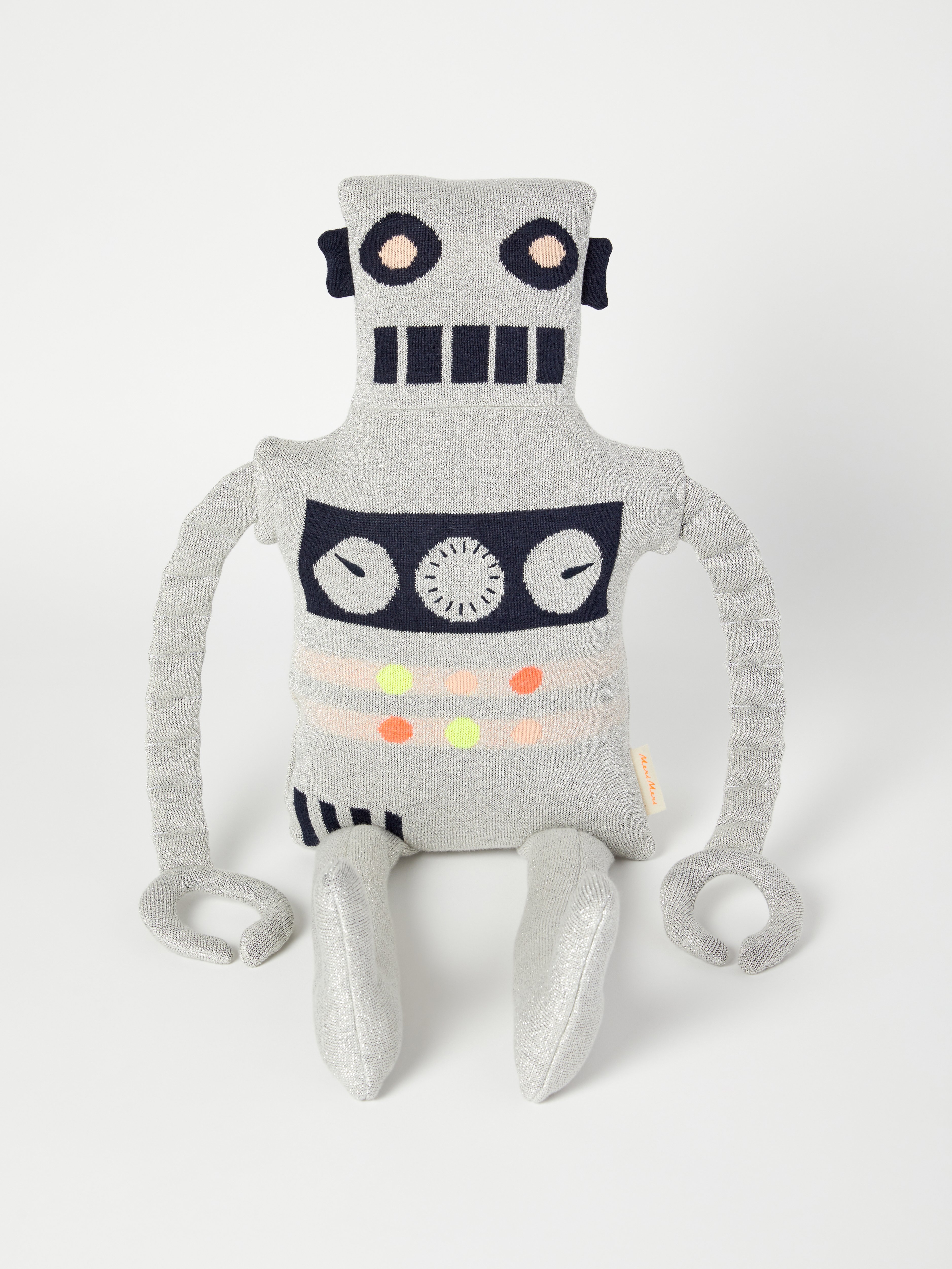 stuffed robot toy