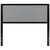 West Avenue Full Size Headboard Light Gray Fabric Upholstered Headboard with Metal Frame and Adjustable Rail Slots - Light Gray