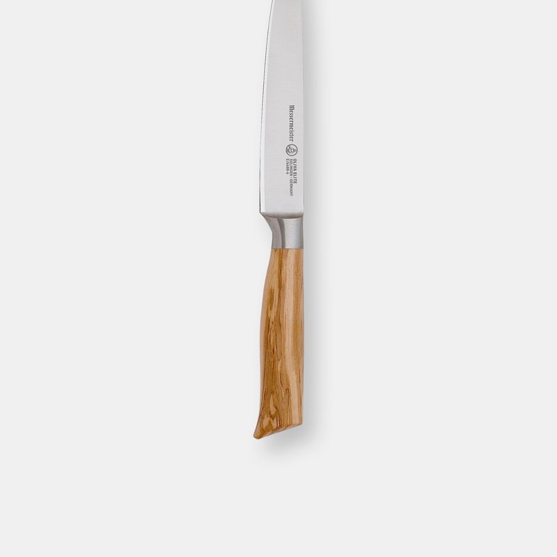 Messermeister Oliva Elite Utility Knife, 6 Inch In Brown
