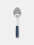 Michael Graves Design Comfortable Grip Stainless Steel Solid Spoon, Indigo