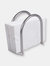 Michael Graves Design Simplicity Freestanding Upright Steel Napkin Holder, Satin Nickel