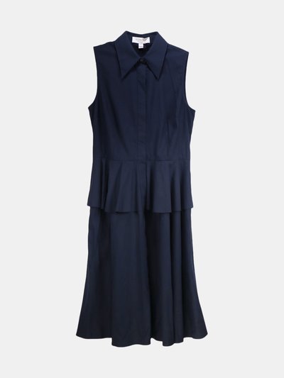 Michael Kors Michael Kors Women's Midnight Sleeveless Cotton Button Up Dress product