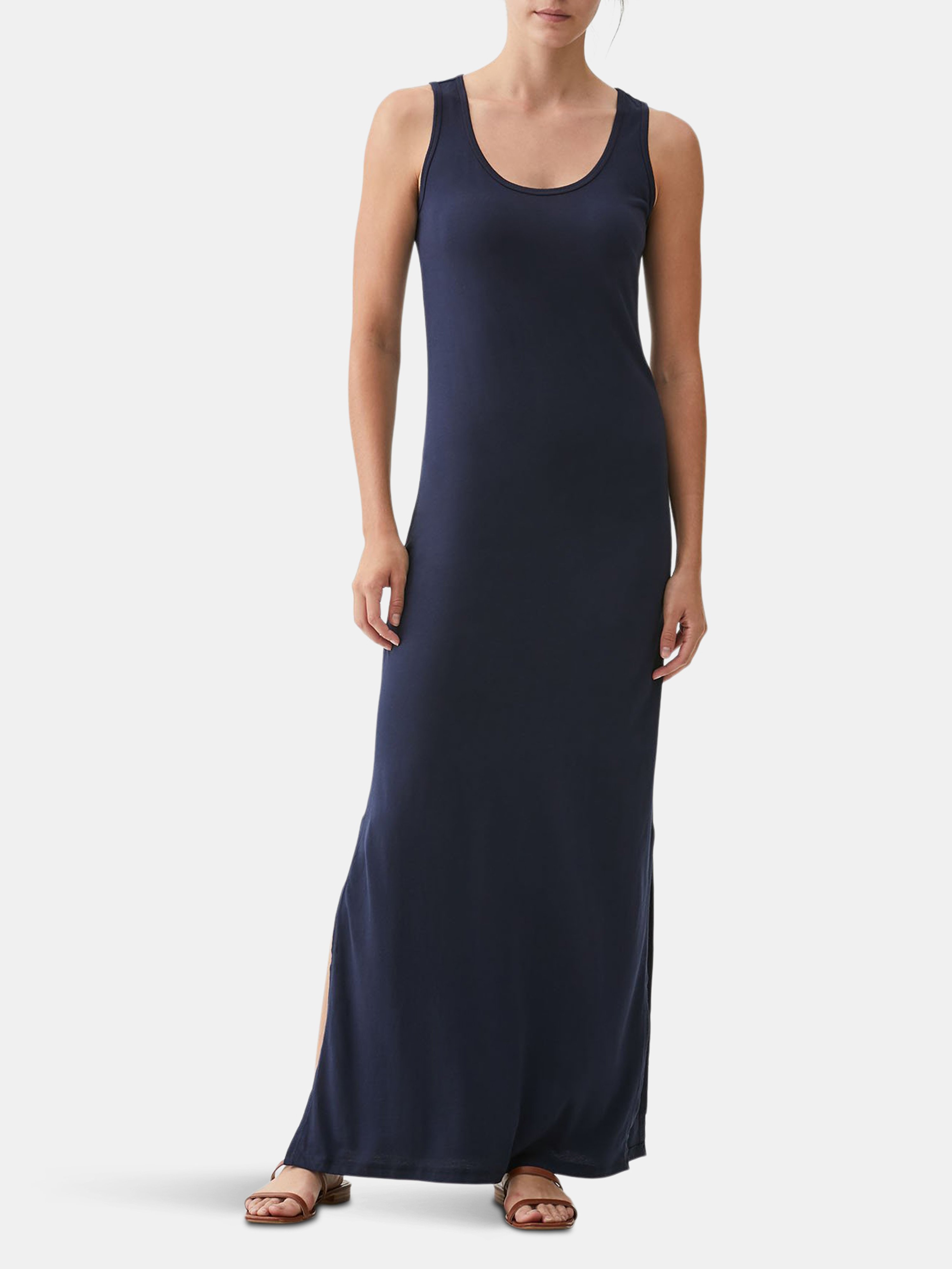 Michael Stars Isabelle Maxi Dress In Blue