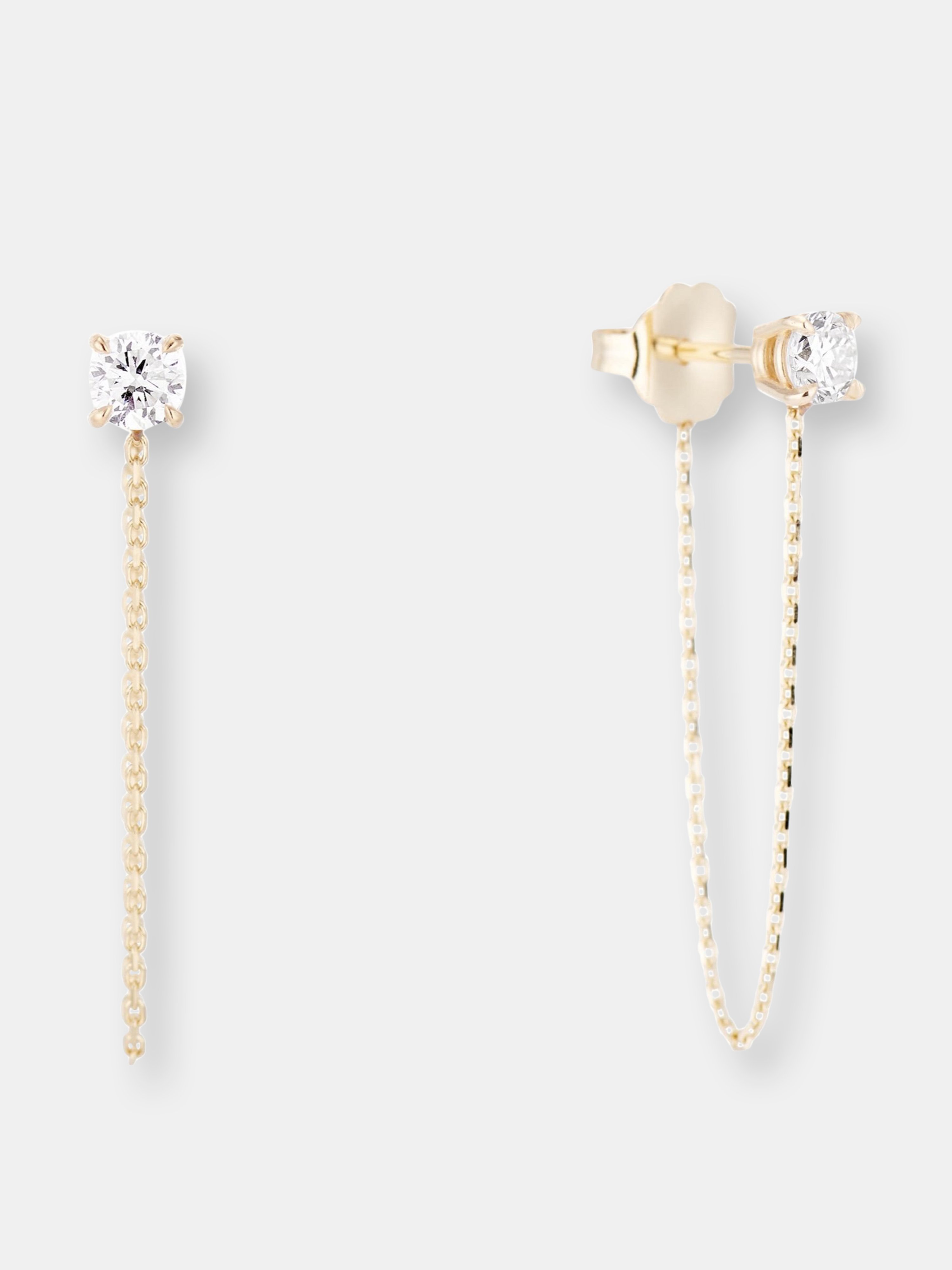 Mimi Shou Tinley Earrings In Gold