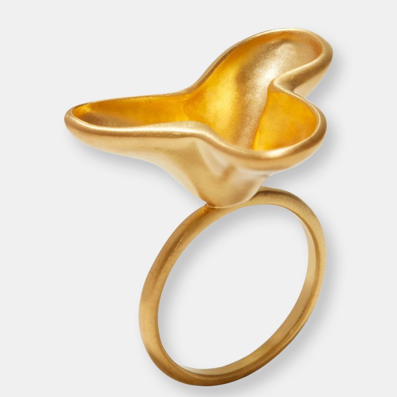 Ming Yu Wang Bouquet Ring In Gold