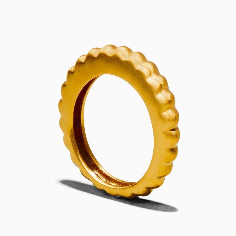 Ming Yu Wang Coil Ring In Gold