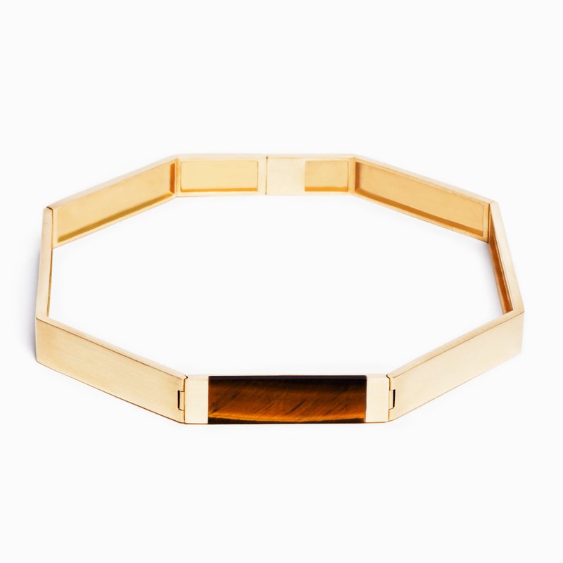 Ming Yu Wang Collider Necklace In Gold