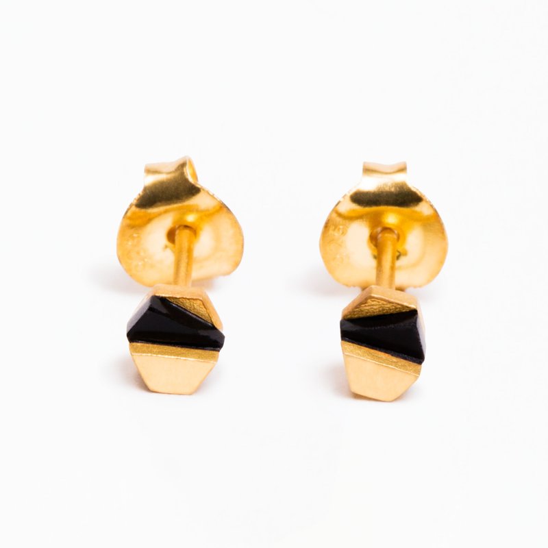 Ming Yu Wang Decimal Earrings In Gold