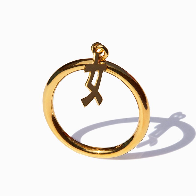 Ming Yu Wang Femme Ring In Gold