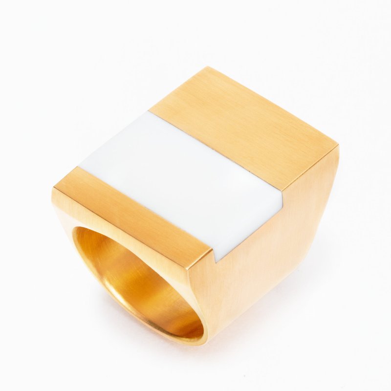 Ming Yu Wang Icarus Ring In Gold