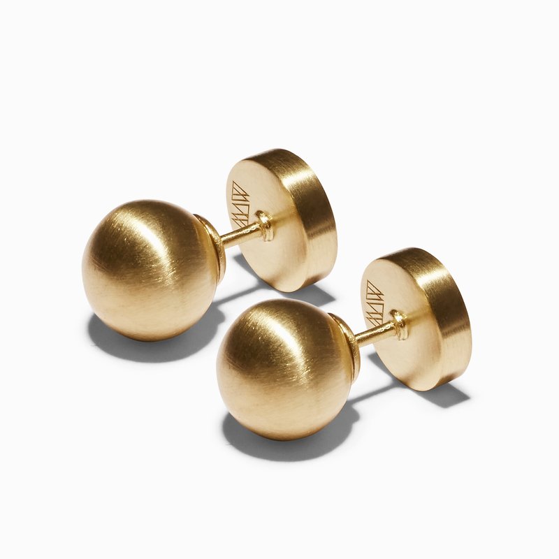 Ming Yu Wang Link Earrings In Gold