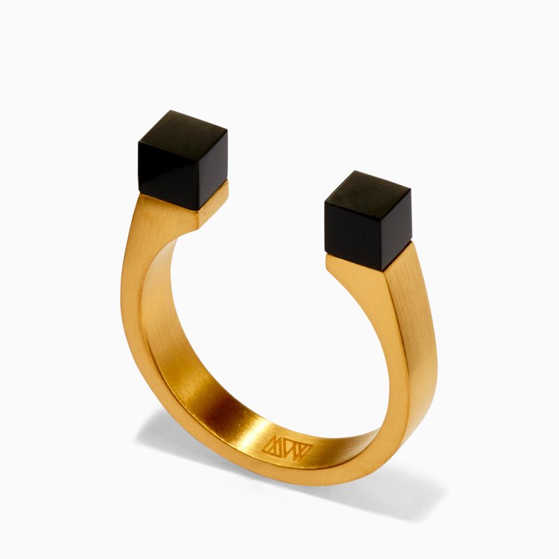 Ming Yu Wang Mag Ring In Gold