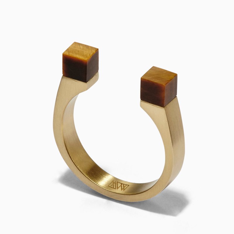 Ming Yu Wang Mag Ring In Gold