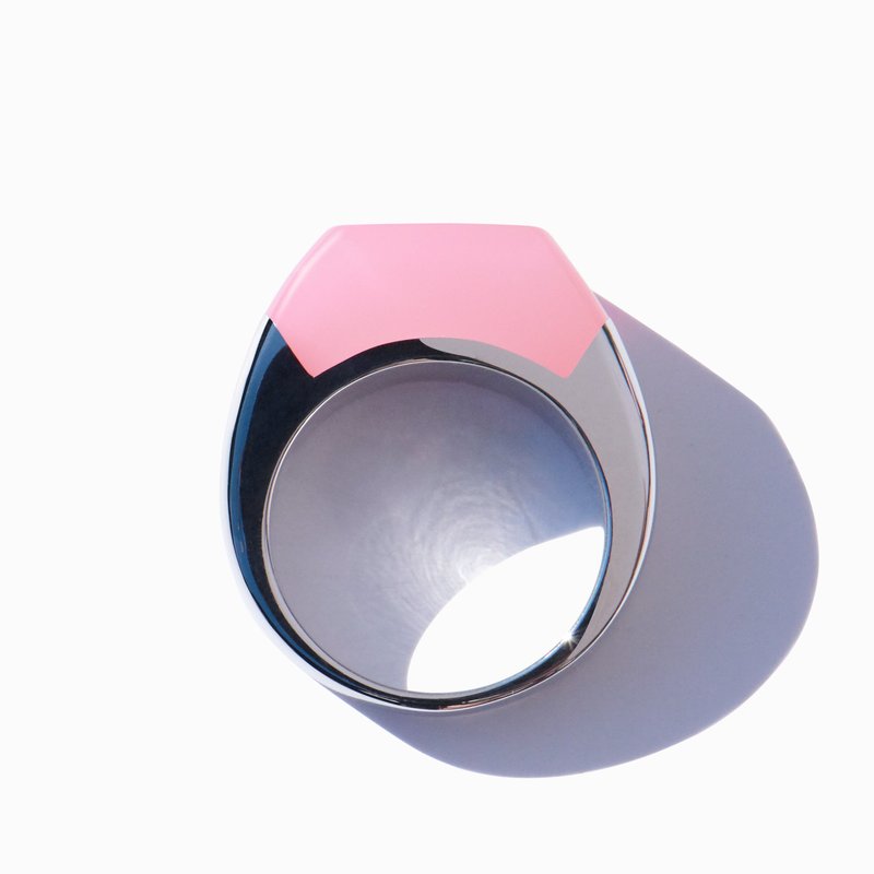 Ming Yu Wang Sello Ring In Pink