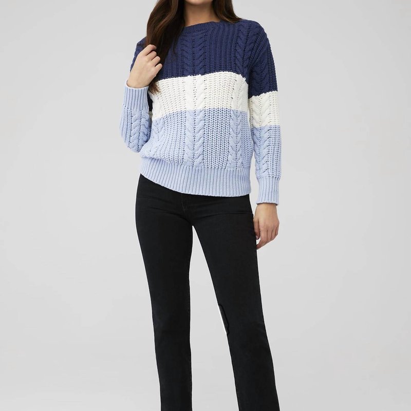 Minkpink Afternoon Sweater In Blue