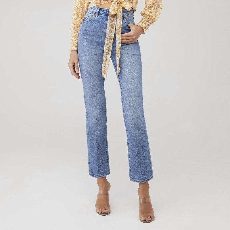 Shop Minkpink Lana High Neck Blouse In Yellow