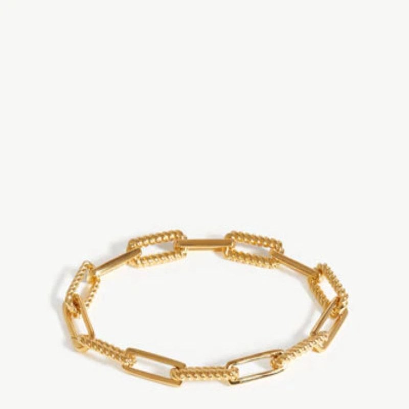 Missoma Coterie Chain Bracelet In Yellow/gold