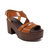 Kamri heeled leather sandal