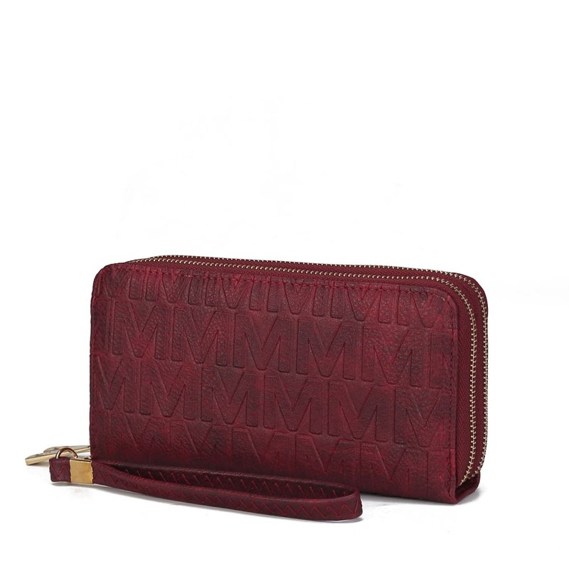 Mkf Collection By Mia K Aurora M Signature Wallet In Red