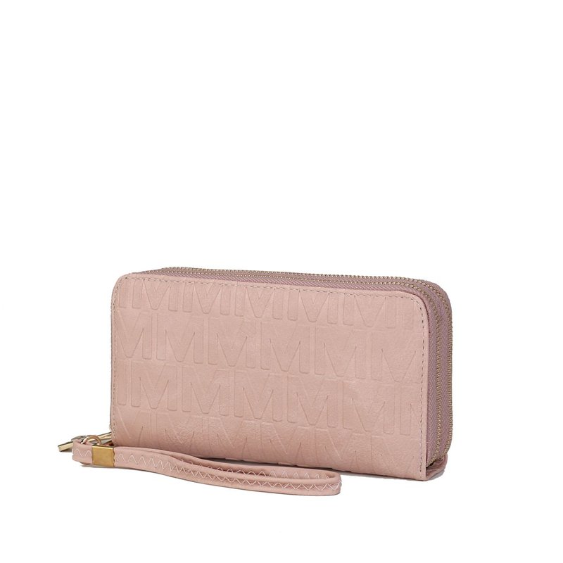 Mkf Collection By Mia K Aurora M Signature Wallet In Pink