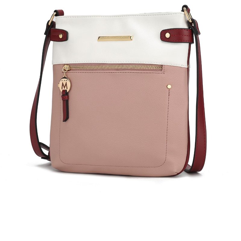 Shop Mkf Collection By Mia K Camilla Crossbody Handbag For Women's In Pink