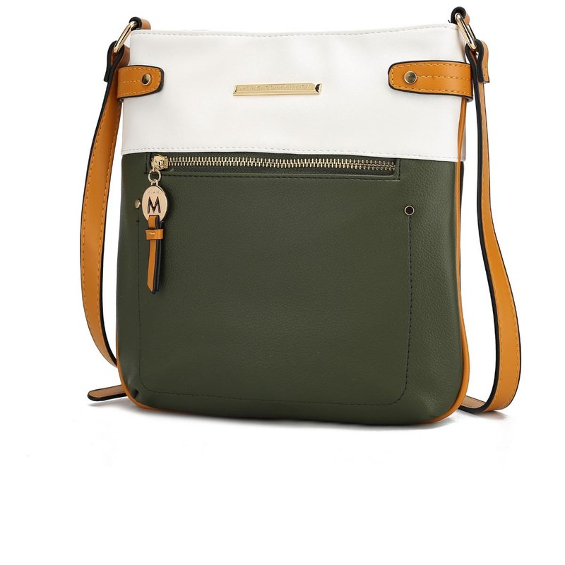 Shop Mkf Collection By Mia K Camilla Crossbody Handbag For Women's In Green