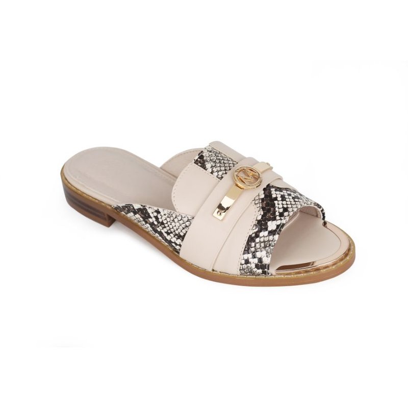 Mkf Collection By Mia K Celine Sandal In Brown