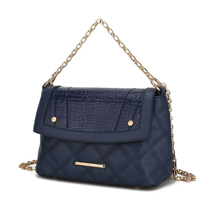 Mkf Collection By Mia K Danna Shoulder Bag In Blue