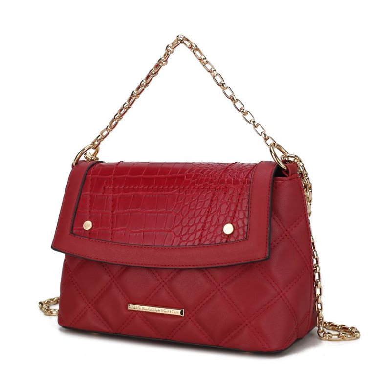 Mkf Collection By Mia K Danna Shoulder Bag In Red