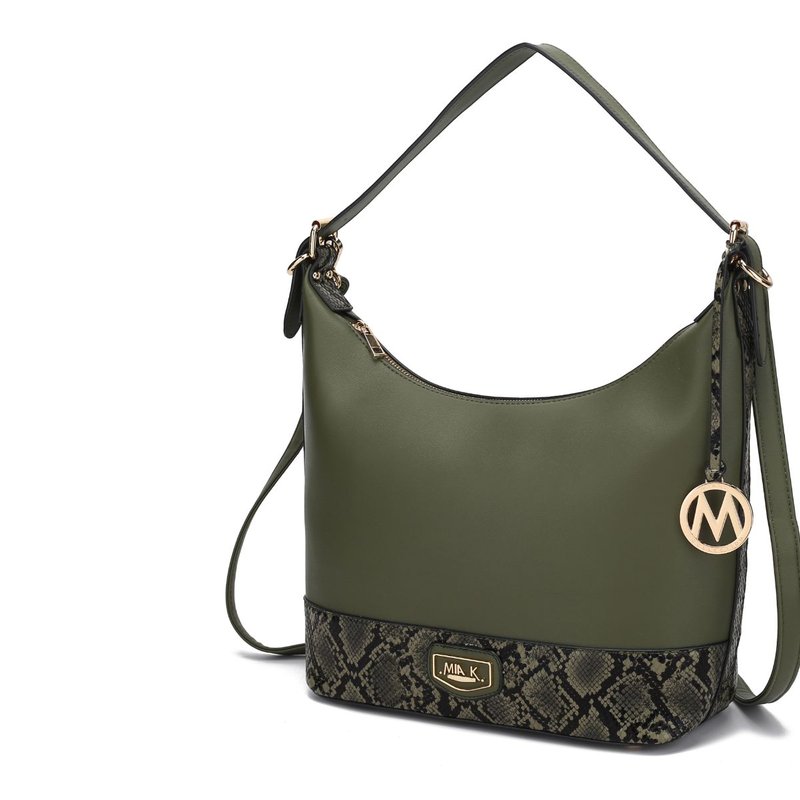 Mkf Collection By Mia K Diana Shoulder Handbag For Women's In Green