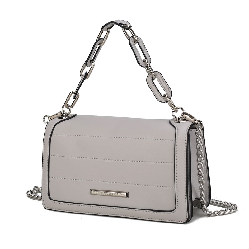 Mkf Collection By Mia K Dora Crossbody Handbag In Grey