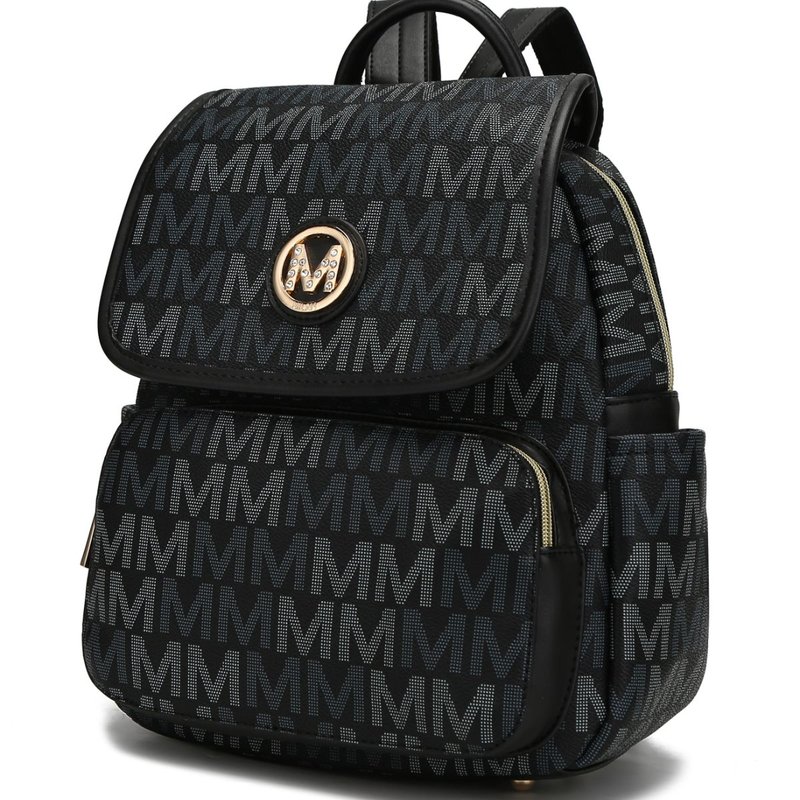 Mkf Collection By Mia K Drea Signature Backpack In Black