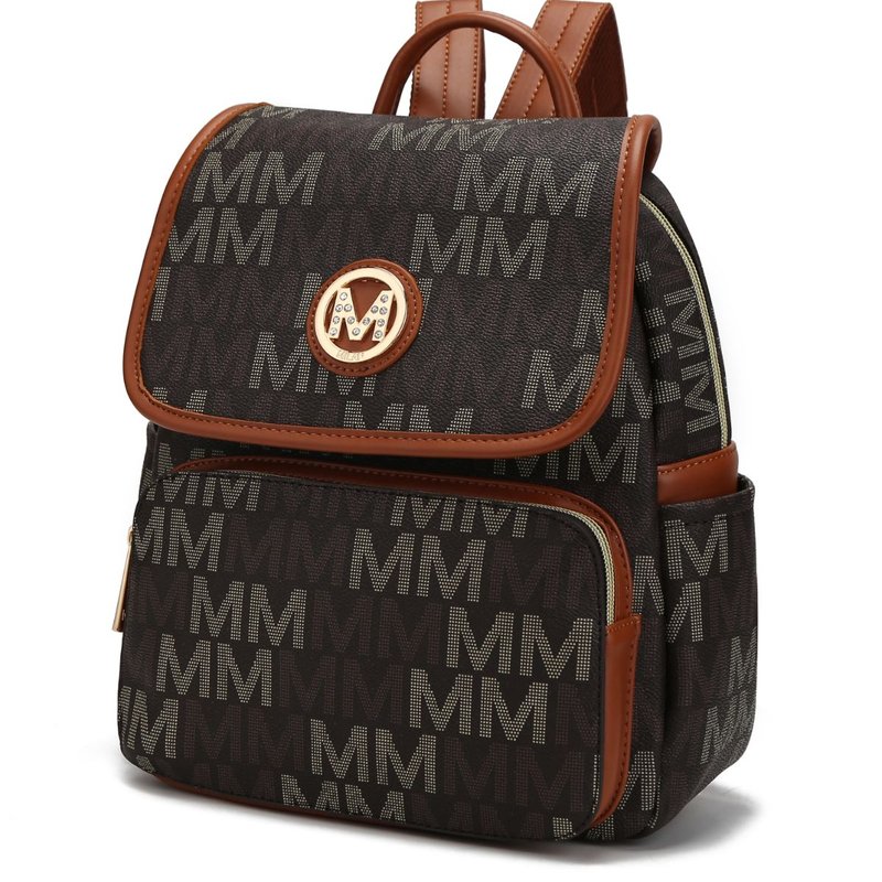 Mkf Collection By Mia K Drea Signature Backpack In Brown