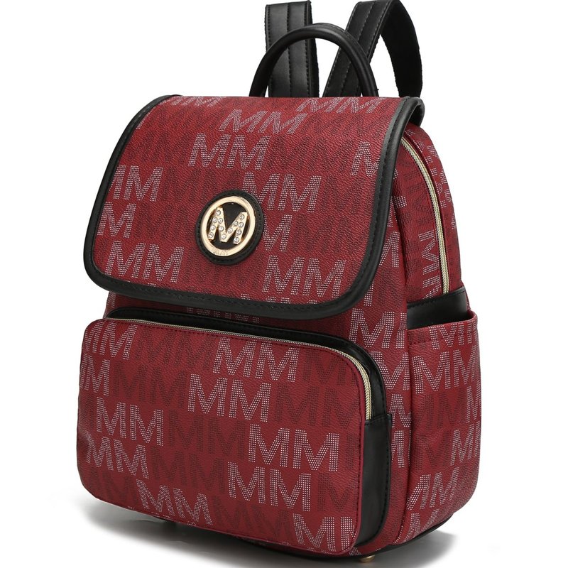 Mkf Collection By Mia K Drea Signature Backpack In Red